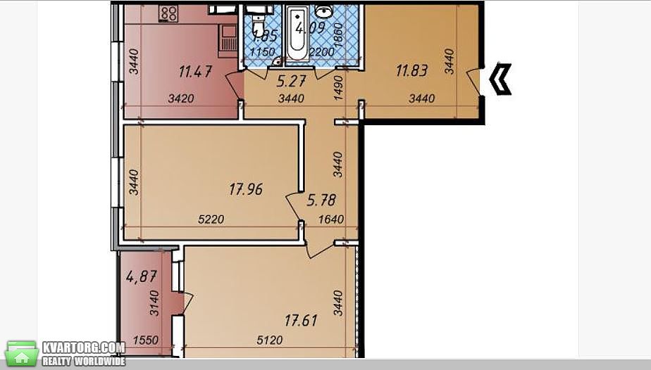 Sell 2-room apartment. Киев, Данченка — photo 4