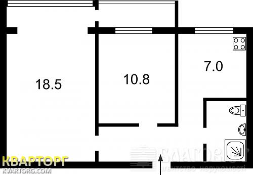 Sell 2-room apartment. Киев,  Малиновского — photo 8