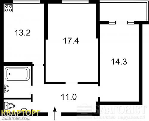 Sell 2-room apartment. Киев,  Большая Китаевская — photo 2