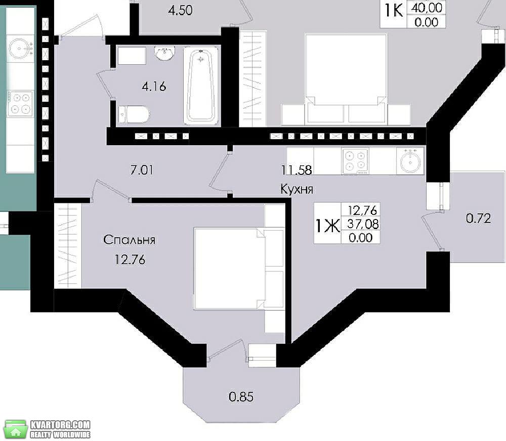 Sell 1-room apartment. Одесса, Зеленый мыс — photo 1