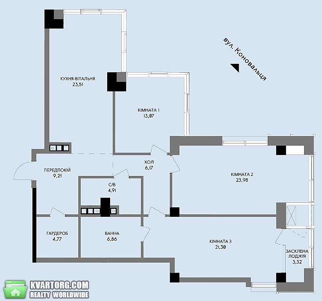 Sell 3-room apartment. Киев,  Антоновича — photo 2