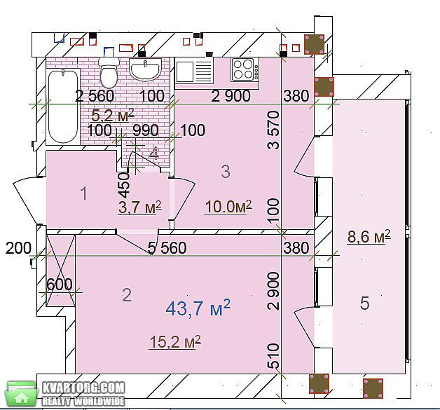 Sell 1-room apartment. Одесса, Плиева — photo 4