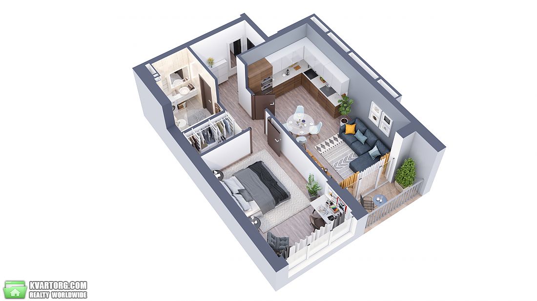 Sell 1-room apartment. Киев,  Тверской Тупик — photo 7