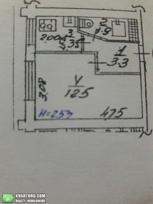 Sell 1-room apartment. Киев,  Запорожца — photo 9