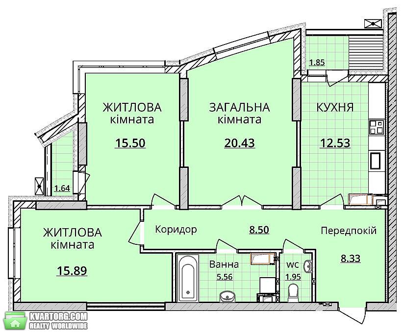 Sell 3-room apartment. Киев,  Оболонский пр — photo 5