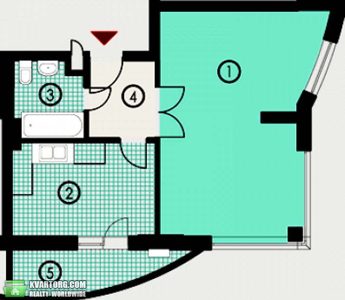 Sell 1-room apartment. Киев,  Шумского — photo 2