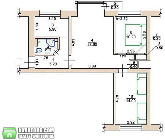 Sell 3-room apartment. Киев,  Лепсе бул — photo 2