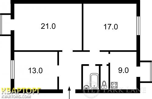 продам 3-комнатную квартиру. Киев,   Шевченко бул - фото 2