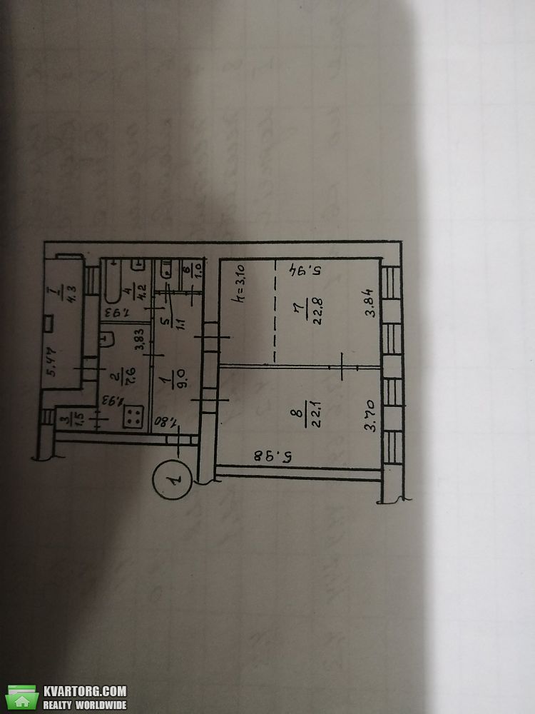 Sell 2-room apartment. Днепропетровск, универсальная — photo 2