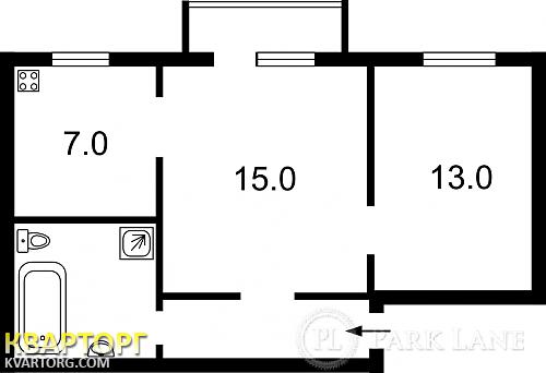 Sell 2-room apartment. Киев,  Шевченко бул — photo 3