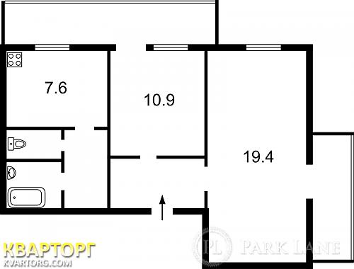 Sell 2-room apartment. Киев,  Тимошенко — photo 3