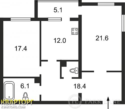 Sell 2-room apartment. Киев,  Героев Сталинграда пр — photo 2