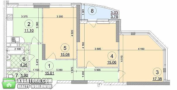 Sell 3-room apartment. Киев,  Освободителей пр — photo 6