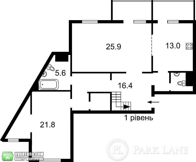 Sell 5-room apartment. Киев,  Харьковское шоссе — photo 1