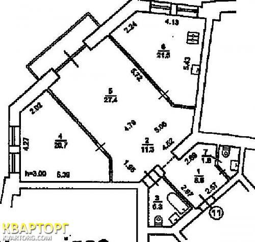 Rent out 2-room apartment. Киев,  Гусовского — photo 7