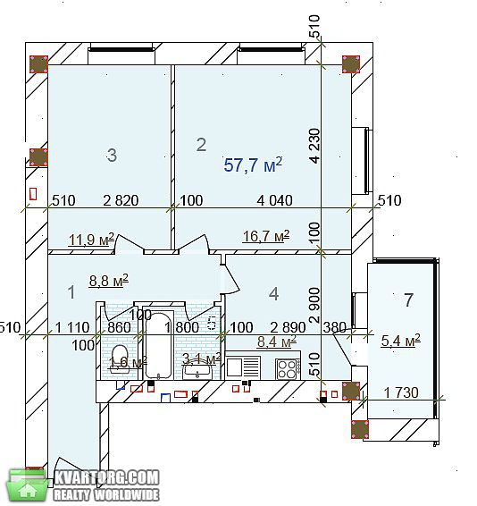 Sell 2-room apartment. Одесса, Пестеля — photo 4