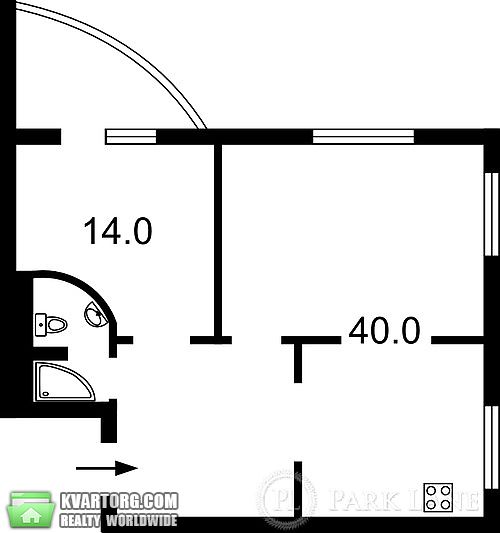 Sell 2-room apartment. Киев, Кольцова бульв. — photo 2
