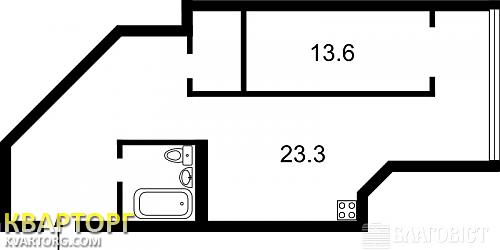 Sell 1-room apartment. Киев,  Ветрова — photo 3