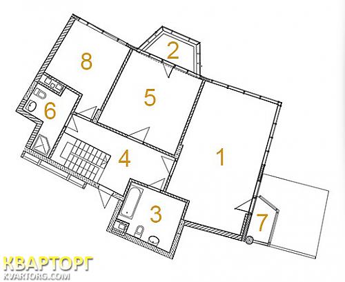 Sell 5-room apartment. Киев,  Ломоносова — photo 6