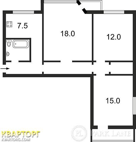 Sell 3-room apartment. Киев, Урицького — photo 3