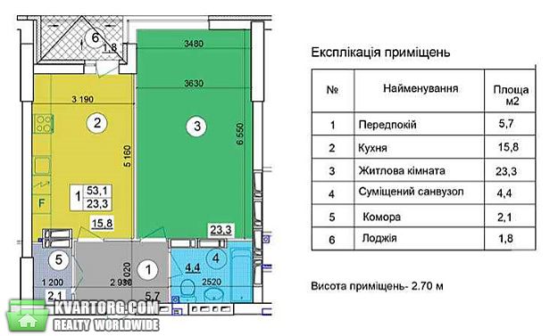 Sell 1-room apartment. Киев,  Теремковская — photo 5