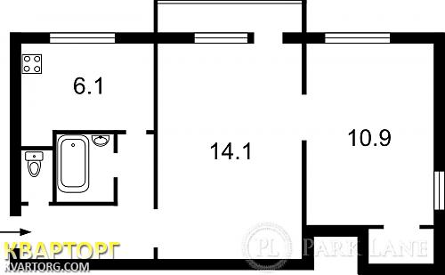Sell 2-room apartment. Киев,  Кудри — photo 2