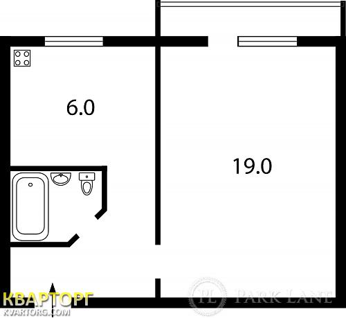 Sell 1-room apartment. Киев,  Бастионная — photo 2