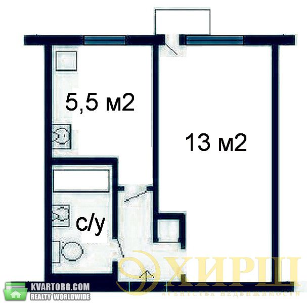 Sell 1-room apartment. Киев,  Новопироговская — photo 3