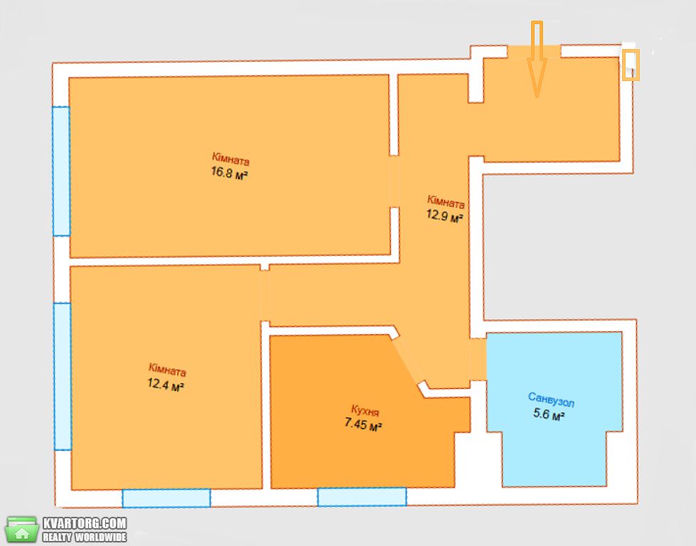 Sell 2-room apartment. Одесса, Марсельская — photo 4