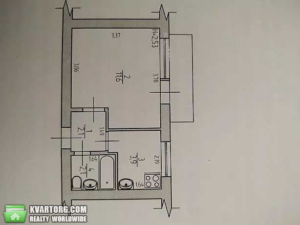 Sell 1-room apartment. Киев,  Курбаса — photo 4