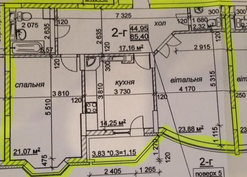 Sell 2-room apartment. Киев, Горького — photo 3