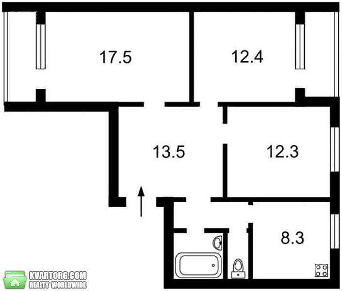 Sell 3-room apartment. Киев,  Правды пр — photo 7