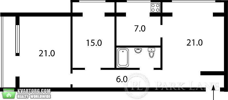 продам 3-комнатную квартиру. Киев,  Березняковская - фото 2