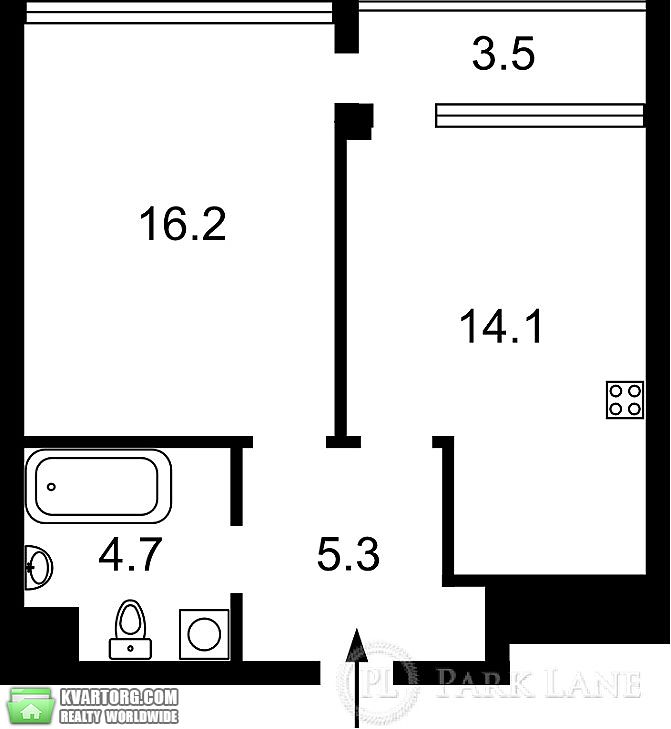 Sell 1-room apartment. Киев, Золотоустовская — photo 2