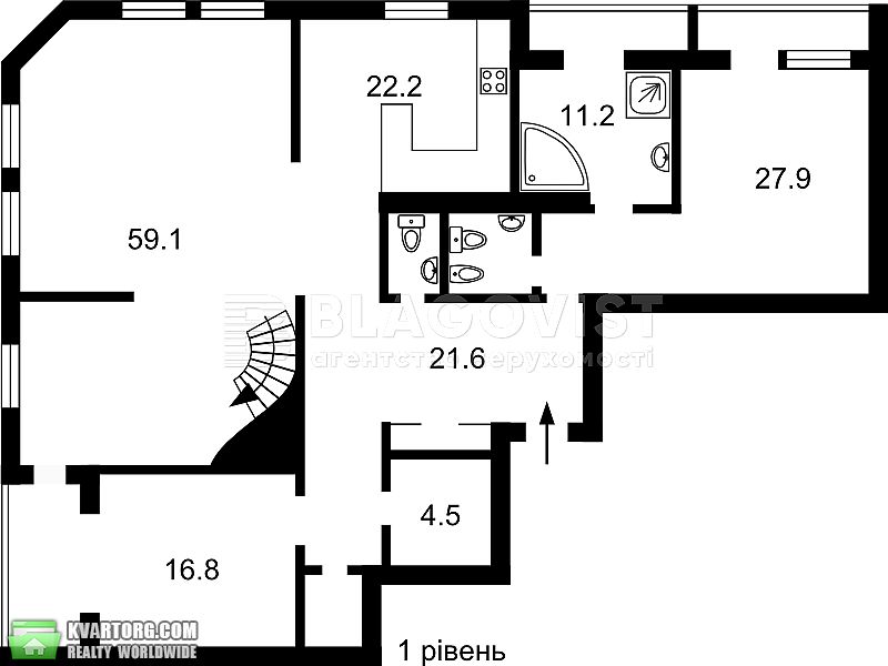 Sell multi-room apartment. Киев,  Ковпака — photo 8