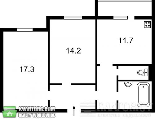 Sell 2-room apartment. Киев, Урловская — photo 6