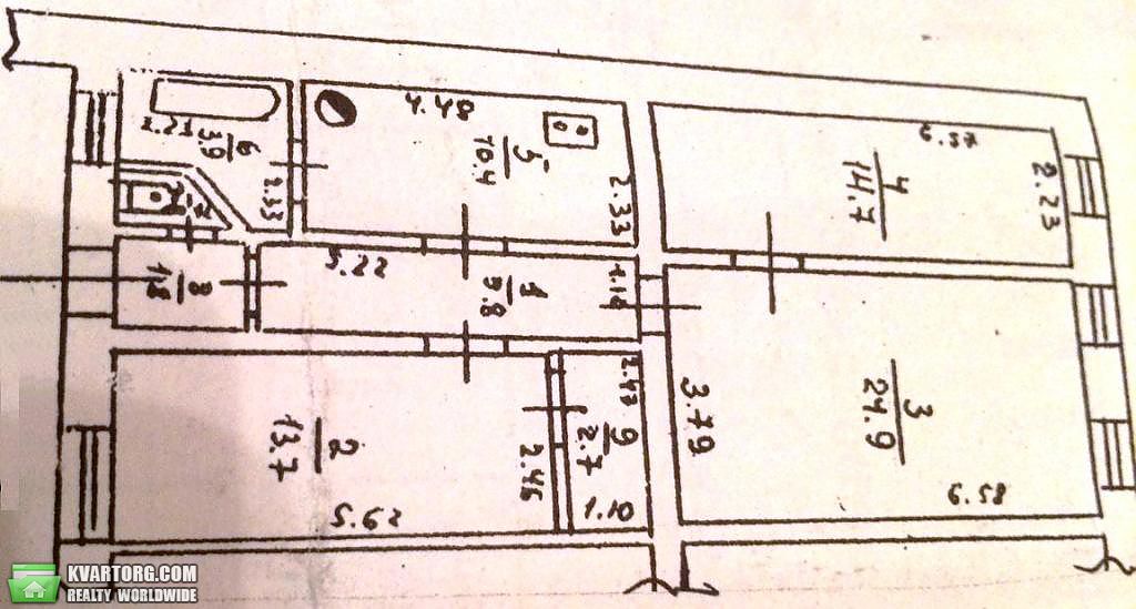 Sell 3-room apartment. Одесса, Новосельского — photo 1