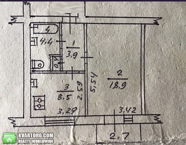 Sell 1-room apartment. Киев,  Жуковского пер — photo 8