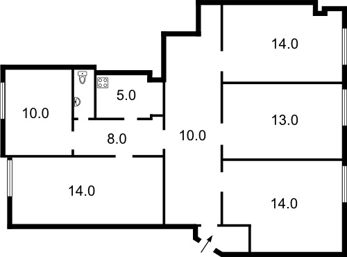 Rent out office. Киев, Фучика — photo 1