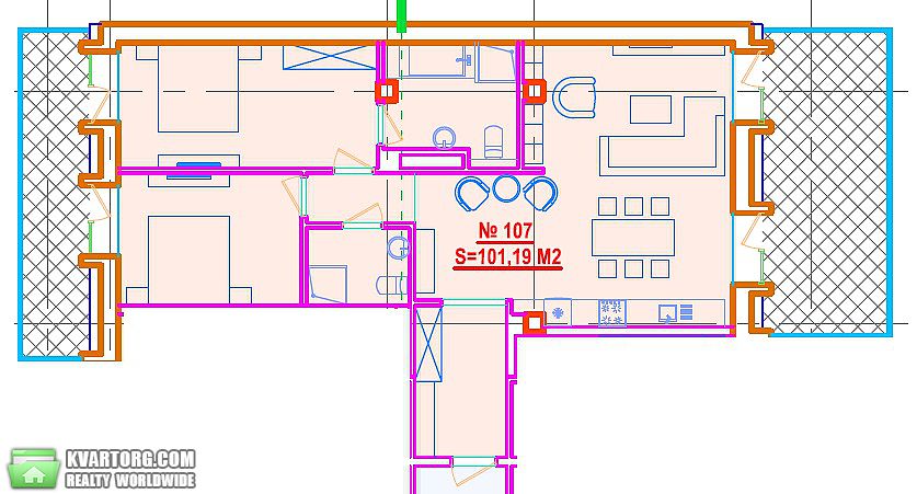 Sell 2-room apartment. Одесса, Вице адмирала Азарова — photo 3