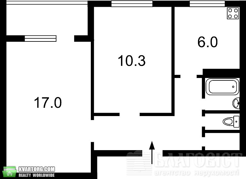 Sell 2-room apartment. Киев,  Героев Сталинграда пр — photo 5