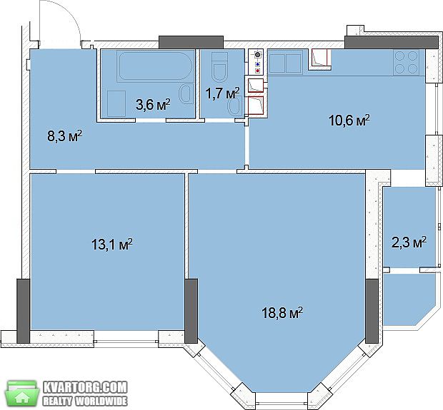 Sell 2-room apartment. Киев,  Механизаторов — photo 3