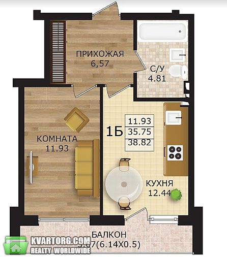 Sell 1-room apartment. Одесса, Николаевская дорога — photo 2