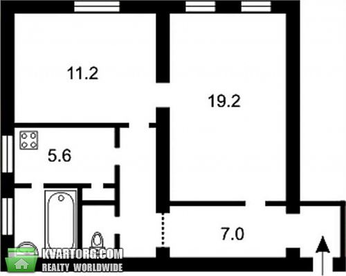 Sell 2-room apartment. Киев, Двинская — photo 4