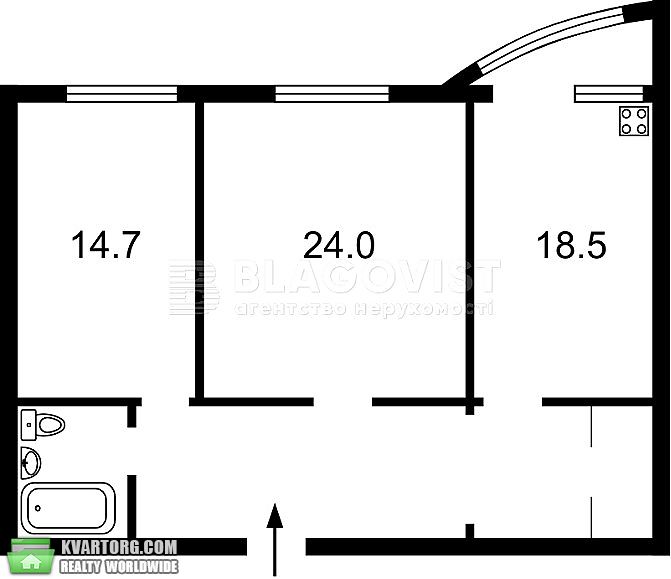 Sell 2-room apartment. Киев,  Шота Руставели — photo 2