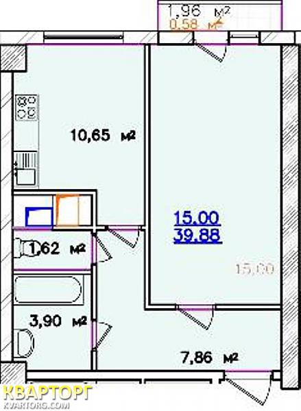Sell 1-room apartment. Одесса, Архитекторская — photo 1