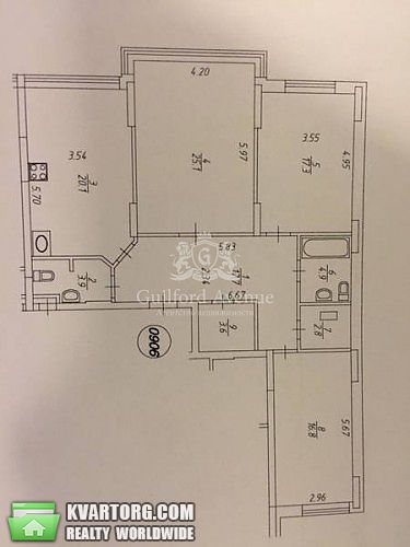 Sell 3-room apartment. Киев, Днепровская наб. — photo 3