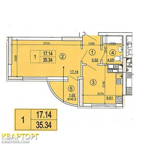 Sell 1-room apartment. Киев, Лебедева Николая — photo 4