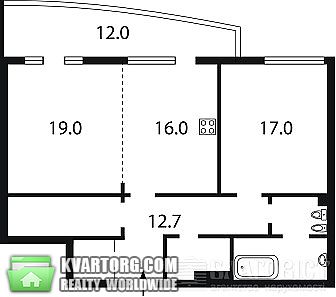 Sell 2-room apartment. Киев, Барбюса Анрі — photo 4