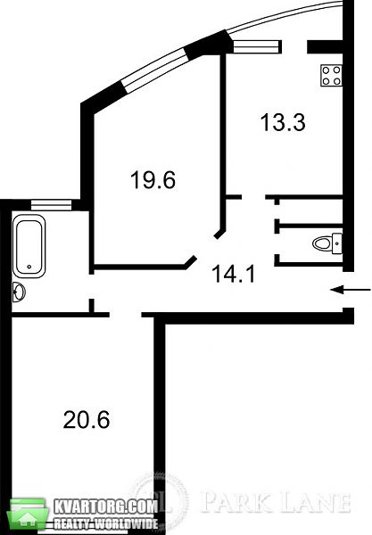Sell 2-room apartment. Киев, Миропольская — photo 2